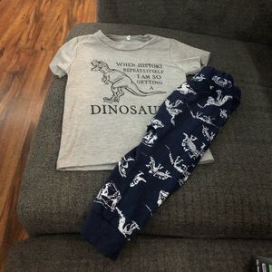 Dinosaur boutique 2-3t outfit